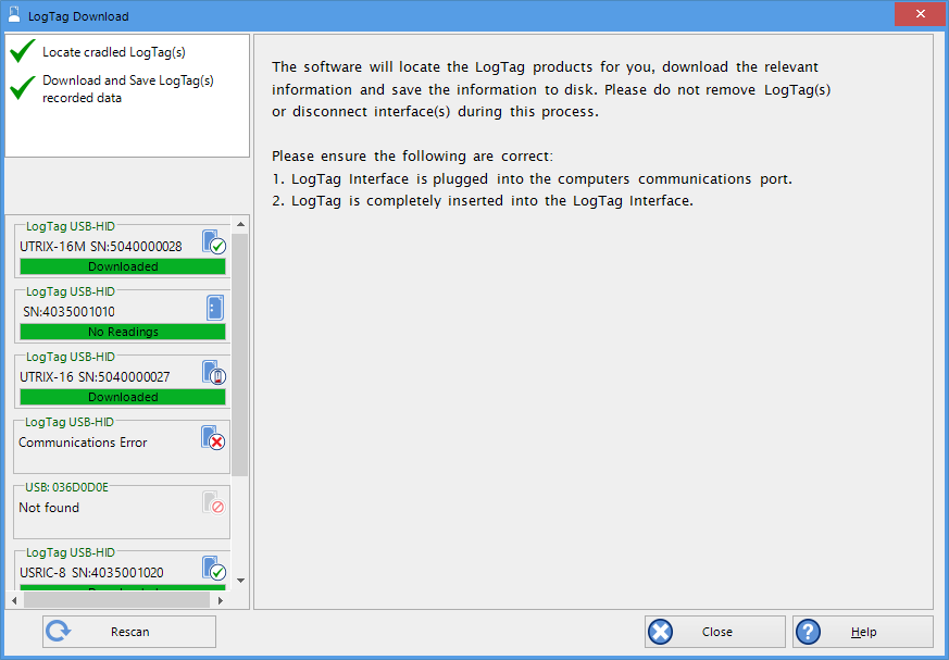 Multiple recorders were downloaded Multiple recorders were downloaded