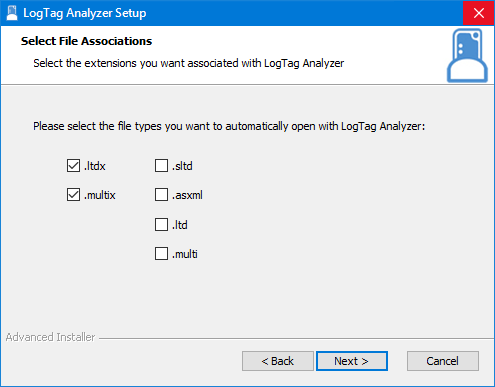 File Association Selection