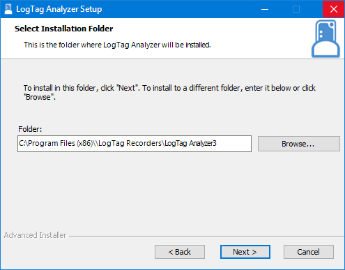 Install Folder Selection