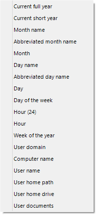 Folder List