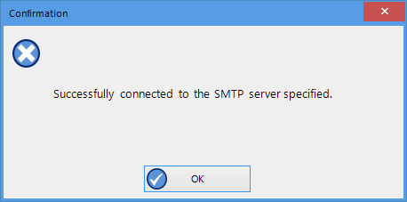 Successfully connected to Gamil SMTP server