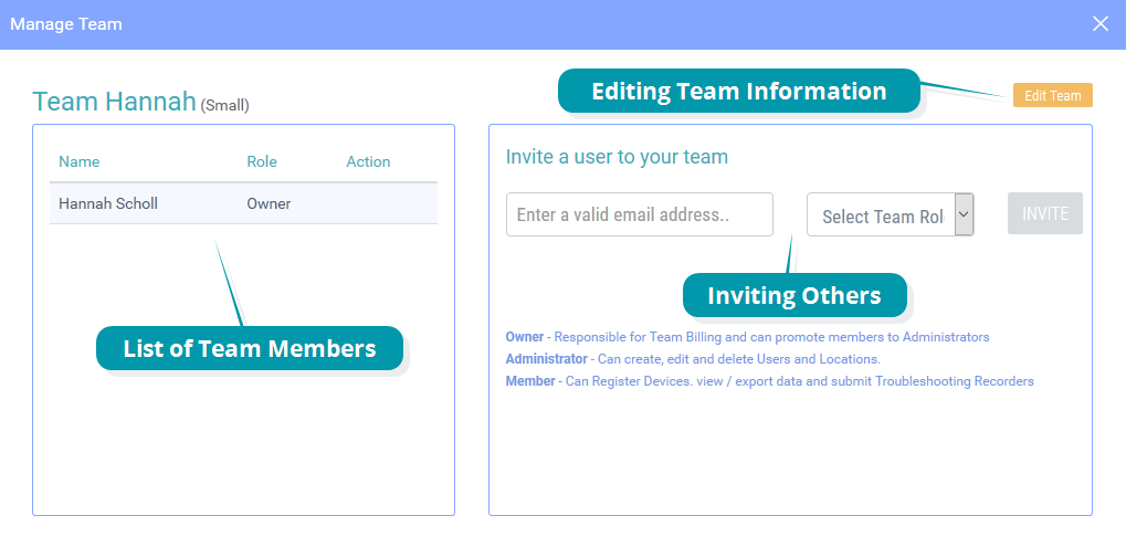 Managing your team