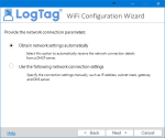 Obtaining network settings